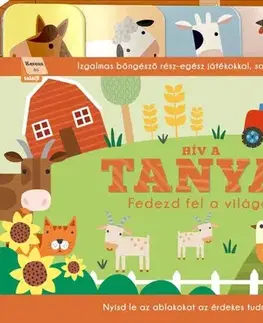 Leporelá, krabičky, puzzle knihy Hív a tanya! - Fedezd fel a világot! - Rebecca Weerasekera