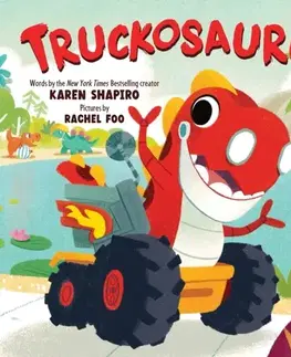 Leporelá, krabičky, puzzle knihy Truckosaurus - Karen Shapiro