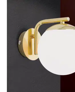 Svietidlá Orion - Nástenná lampa MADIS 1xE14/40W/230V zlatá WA 2-1357/1 MS-matt