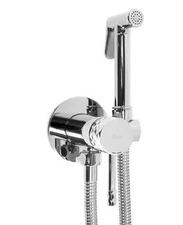 Kúpeľňové batérie REA - Podomietková bidetová batéria LUNGO LOOP Diamond Chrome REA-B8970