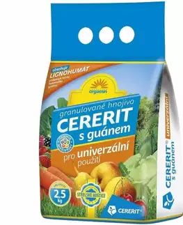 Záhrada Orgamin - Cererit s guánom univerzálny 2,5 kg