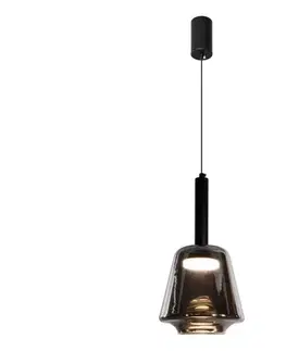 Svietidlá  Závesné svietidlo na lanku BUENO 1xGX53/9W/230V pr. 18 cm dymovo čierne 31-50441