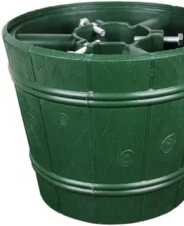 Vianočné dekorácie Stojan na vianočný stromček Planet 2 zelena 