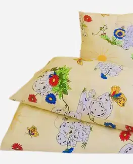 Detské obliečky Obliečky bavlnené detské Dalmatinci TiaHome - Detský set 130x90cm + 65x45cm