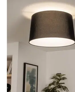 Svietidlá BRILAGI - LED Prisadený luster CERIA 1xE27/40W/230V pr. 45 cm čierna BG3991+EG781044