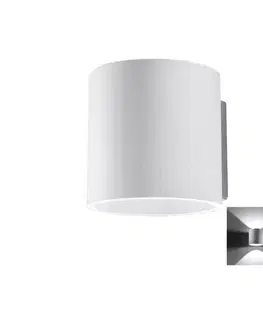 Svietidlá  SL.0050 - Nástenné svietidlo ORBIS 1 1xG9/40W/230V biela SL.0050