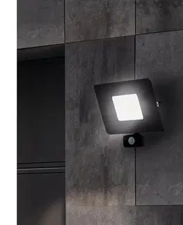 LED osvetlenie Eglo 97463 - LED Reflektor so senzorom FAEDO 3 LED/50W/230V IP44 97463