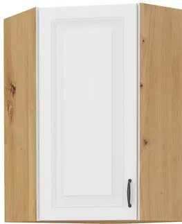 Kuchynské skrinky STELLA 58X58 GN-90 horná skrinka, biela/dub Artisan