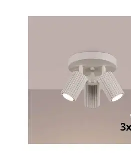 Svietidlá BRILAGI - LED bodové svietidlo CRESTO 3xGU10/10W/230V krémové BR.1601