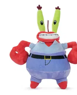 Plyšové a textilné zvieratká BARRADO SPONGE BOB MR. KRABS plyšová hračka 30cm