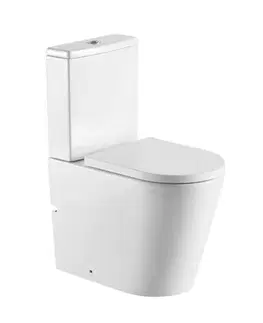 Záchody WC kombi komplet SAT Brevis vrátane dosky softclose, vario odpad SATBRE031RREXVPSN SATBRE031RREXVPSN
