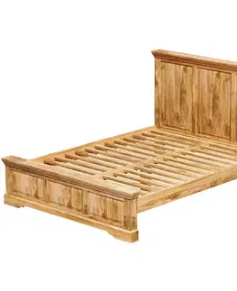 Postele Posteľ Guru 160x200 indický masív mango