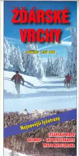 Sprievodcovia, mapy, atlasy Žďárské vrchy 1:50 000