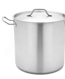 Hrnce Kinekus Hrniec nerezový s pokrievkou GASTRO 29cm, 21l