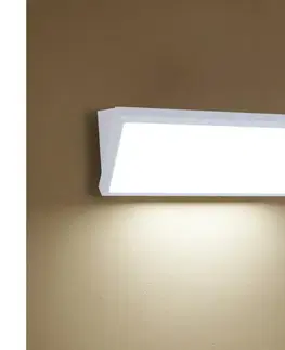 Svietidlá BRILAGI - LED vonkajšie nástenné svietidlo so senzorom TRIANGLE LED/42W/230V biele IP65 BRI675