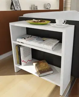 Konferenčné stolíky Príručný stolík / Odkladací stolík Silvanus - White