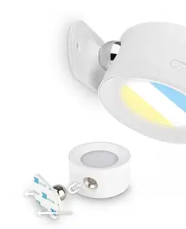 Svietidlá Briloner 3896016 - LED nabíjateľné stmievateľné nástenné svietidlo TARI LED/1,6W/5V 1500 mAh biela 3896016