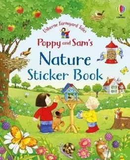 Nalepovačky, vystrihovačky, skladačky Poppy and Sams Nature Sticker Book - Kate Nolan,Simon Taylor-Kielty