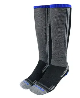 Pánske ponožky Ponožky Oxford Coolmax® Oxsocks šedé/čierne/modré S (37-43)