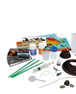 Vedecké experimenty Buki Experimentálna sada Vulkány a Dinosaury