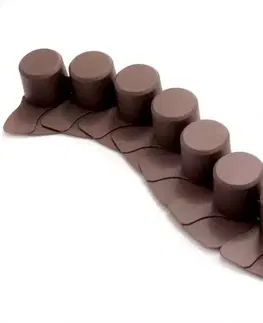 Záhradné palisády Palisáda IPAL7 hnedá
