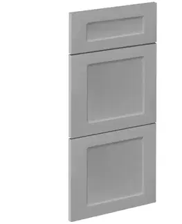 Kuchynské skrinky Čelo skrinky Luxeo F15-D40S3-AX rám grey