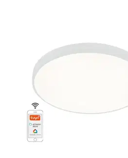 Svietidlá  LED Stmievateľné stropné svietidlo LED/48W/230V 2700-6500K Wi-Fi Tuya + DO LC902AS/WH