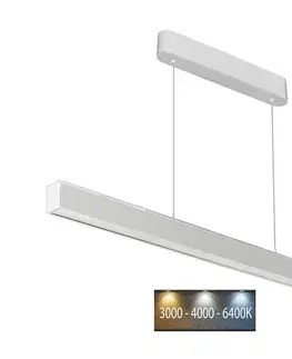 Svietidlá  LED Luster na lanku LED/40W/230V 3000/4000/6400K biela 10469