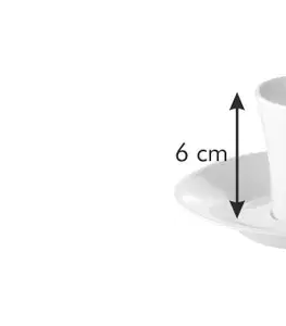 séria ALLEGRO Tescoma hrnček na espresso ALLEGRO, s tanierikom