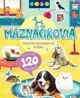 Nalepovačky, vystrihovačky, skladačky Samolepková knižka - Mláďatá
