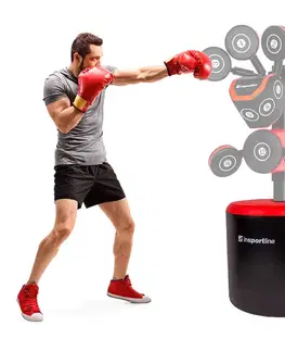 Boxovacie vrecia a hrušky Čalúnený valec inSPORTline Boxheist Fix