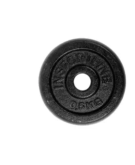 Závažia k činkám Liatinový kotúč inSPORTline CastCzech 0,5 kg 30 mm