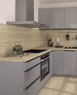 Príslušenstvo ku kuchynským linkám ArtExt Zástena za kuchynskú linku | Dub Sonoma 16 mm - 2545x560 mm