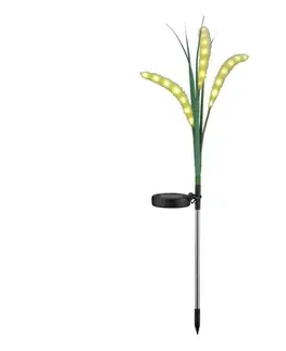 LED osvetlenie  LED Solárne svietidlo FLORA LED/1,2V 3000K 600 mAh IP44 čierna 329431