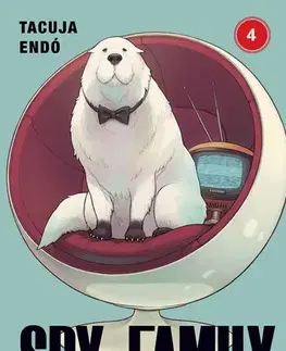 Manga Spy x Family 4 - Tacuja Endó,Tacuja Endó,Michala Kropáčková