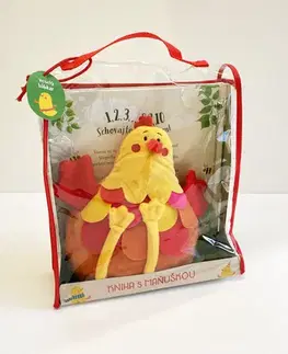 Leporelá, krabičky, puzzle knihy Kniha s maňuškou: Sliepočka