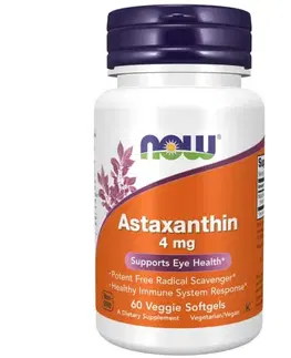 Ostatné špeciálne doplnky výživy Now Foods Astaxanthin