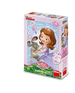 200 dielikov Dino Toys SOFIE A KRÁLÍČEK 200 diamond Puzzle