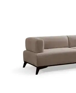 Pohovky a gauče Trojmiestna pohovka Hera - Cream, Black
