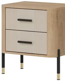 Všetky produkty Nočný Stolík Dante Dt21 Dub Cremona / Kašmír