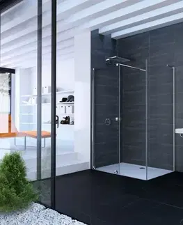 Sprchové dvere HUPPE - Sprchová zástena walk-in / dvere 140x90 cm Hüppe Xtensa HüppeX14090L HUPPEX14090L