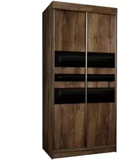 Skrine do izieb Skriňa Top 17 100 tmavý jaseň