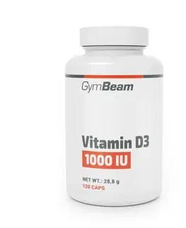 Vitamín D GymBeam Vitamín D3 1000 IU