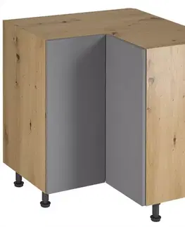 Kuchynské skrinky stojace Kuchynská skrinka Langen D90N beige