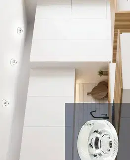 Bodové svetlá LED stropné svietidlo 3W okrúhle bezfarebné sklo SS-33