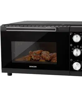 Variče Sencor SEO 2000BK elektrická rúra, 20 l