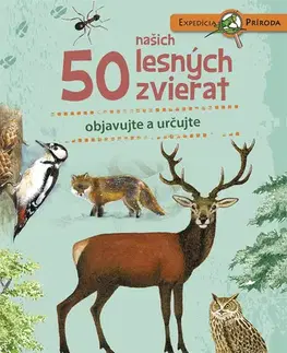 Spoločenské hry Mindok Hra Expedícia príroda: 50 lesných zvierat Mindok (slovenská verzia)