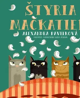 Pre deti a mládež Wisteria Books a SLOVART a FPU Štyria mačkatieri
