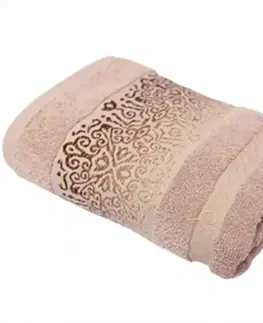 Uteráky Uterák Arabesca 70x140 latte (500GSM)