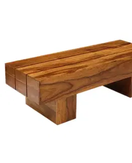 Konferenčné stolíky Konferenčný stolík Gani 118x35x45 z indického masívu palisander